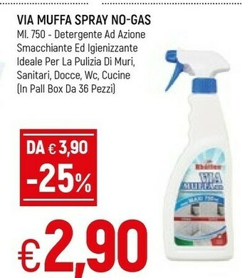 Famila Via muffa spray no-gas offerta