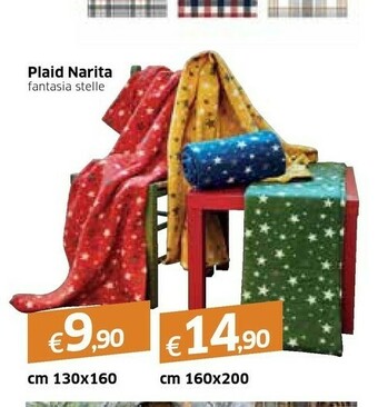 Galassia Plaid offerta