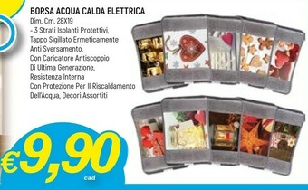 Famila Borsa acqua calda elettrica offerta