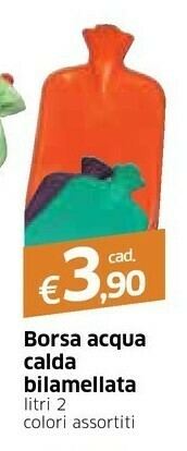 Galassia Borsa acqua calda offerta