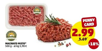 PENNY Macinato misto offerta