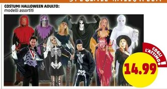 PENNY Costumi halloween adulto offerta