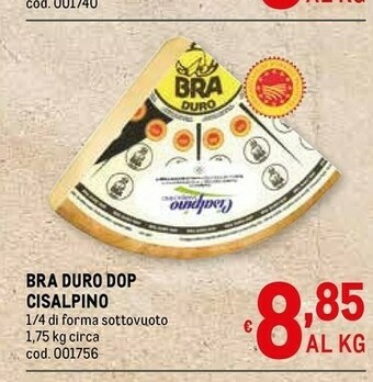 Metro Formaggio offerta