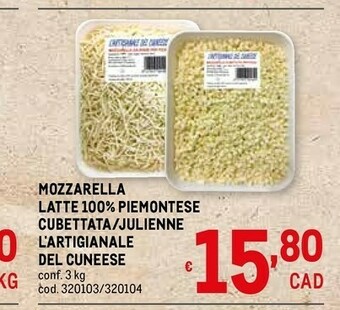 Metro Mozzarella offerta