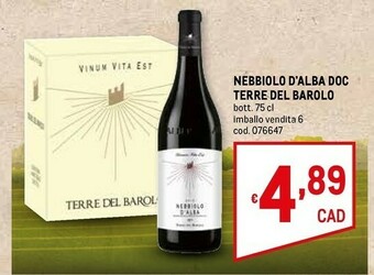 Metro Vino rosso offerta