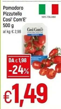 Galassia Pomodoro pizzutello cosi com'e offerta