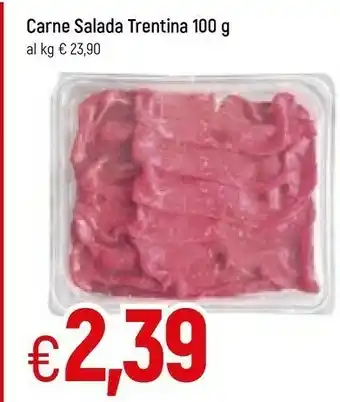Carne salada trentina