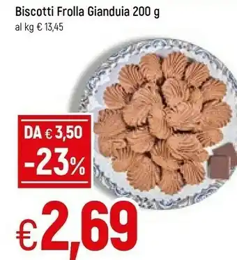 Galassia Biscotti frolla gianduia offerta
