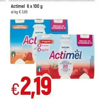 Actimel fragola 600 g(ml)