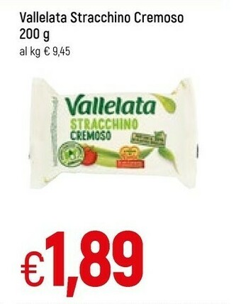 Vallelata stracchino cremoso 200 g