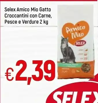 Galassia Mio gatto croccantini con carne offerta