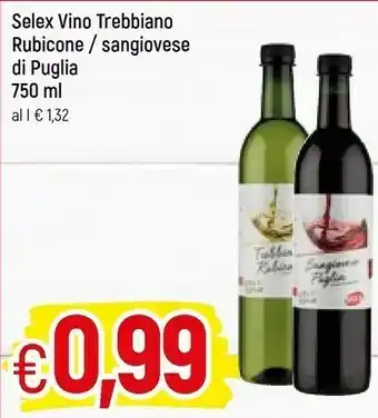 Galassia Vino trebbiano rubicone offerta