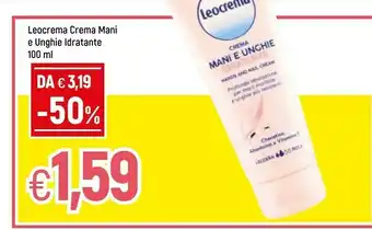 Galassia Leocrema crema mani e unghie idratante offerta