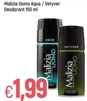Galassia Malizia uomo acqua offerta