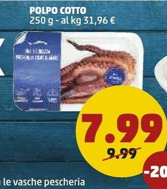 PENNY Polpo cotto offerta