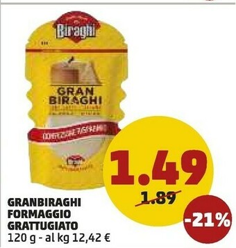 Granbiraghi formaggio grattugiato