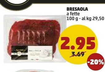 PENNY Bresaola a fette offerta