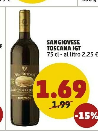 PENNY Sangiovese toscana igt offerta