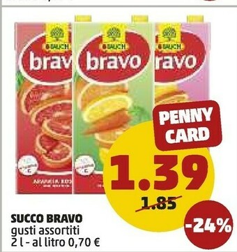 PENNY Rauch - arancia rossa bravo offerta