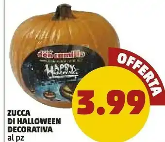 PENNY Zucca di halloween decorata offerta