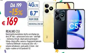 Galassia REALME C53 offerta