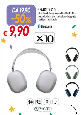 Galassia REMOTO X10 offerta