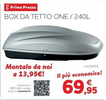 Norauto Box da tetto one offerta