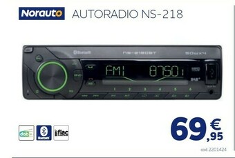Norauto Autoradio ns-218 offerta