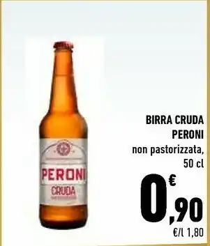 Conad City Birra cruda 500 ml offerta
