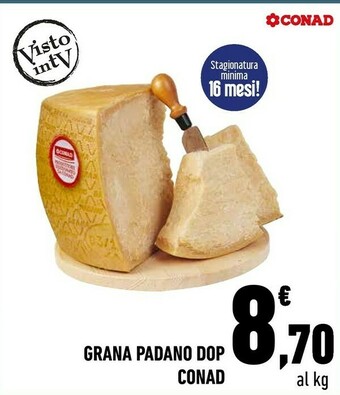 Conad City Conad grana padano dop offerta