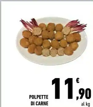 Conad City Polpette di carne offerta