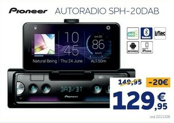 Norauto Autoradio sph-20dab offerta