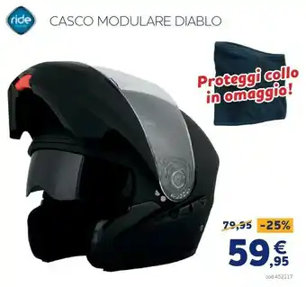 Norauto Casco modulare diablo offerta