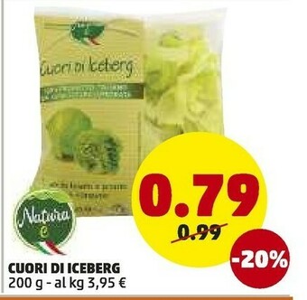 PENNY Natura e cuori di iceberg offerta
