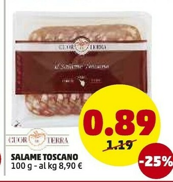 PENNY Cuor di terra salame toscano offerta