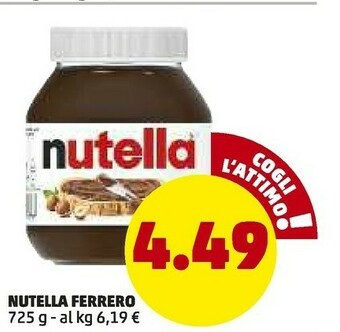 PENNY Nutella offerta