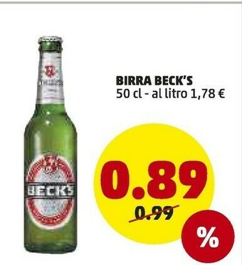 PENNY Beck's - beck's 500 g(ml) offerta