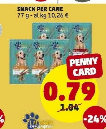 PENNY Snack per cane offerta
