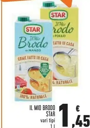 Conad Il mio brodo di manzo offerta