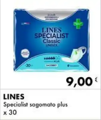 Iper Tosano LINES Specialist sagomato plus x 30 offerta
