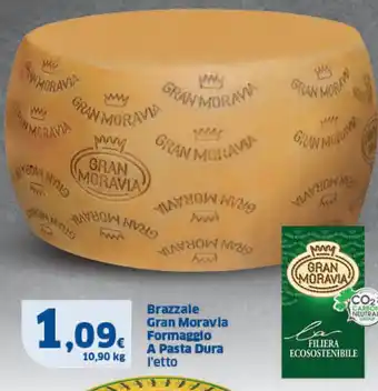 Brazzale Gran Moravia Formaggio A Pasta Dura l'etto