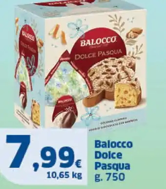 Sigma Balocco Dolce Pasqua g. 750 offerta