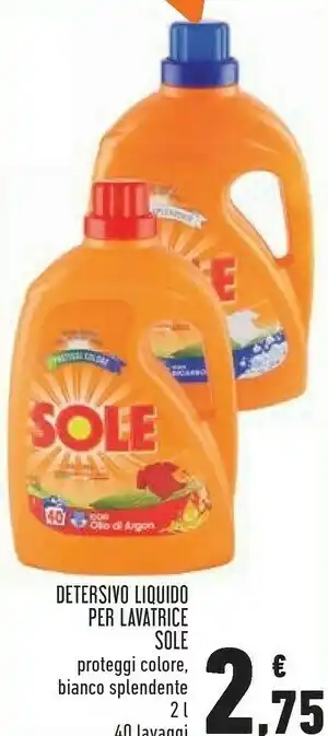 Conad Detersivo liquido per lavatrice proteggi colore/ bianco splendente offerta