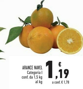 Conad Arance navel offerta