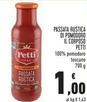 Conad Superstore Passata rustica di pomodoro il corposo offerta