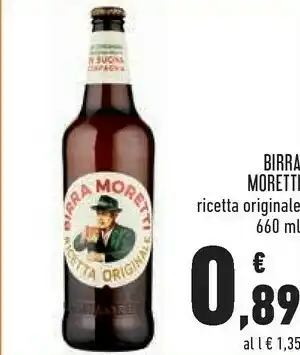 Conad Superstore Birra ricetta originale 660 ml offerta