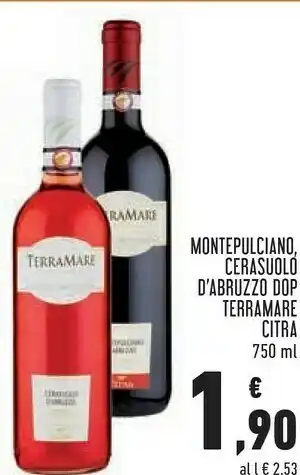 Conad Superstore Montepulciano d'abruzzo 750 g(ml) offerta