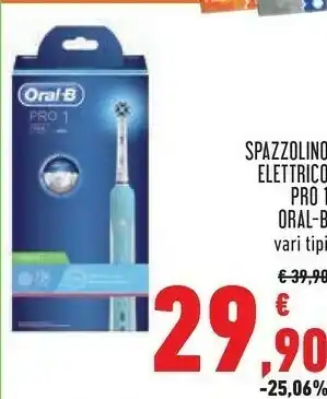 Conad Superstore Spazzolino elettrico pro 1 offerta