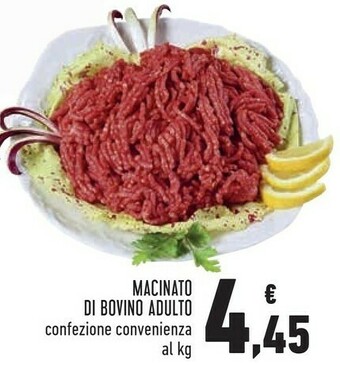 Conad Superstore Macinato di bovino adulto offerta