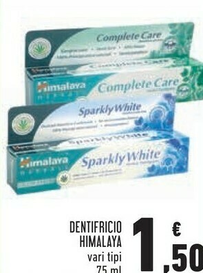 Conad Superstore Himalaya dentifricio offerta